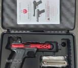 NIB - Ruger Mark IV 22/45 Lite, Red Anodized, Riton Red Dot