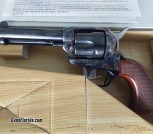 NIB - Cimarron Evil Roy 45 (Long) Colt 4.75in Case Hardened Blued Revolver - 6 Rounds