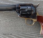 NIB - Taylor's & Company Ranch Hand Deluxe 45 (Long) Colt 4.75in Taylor Polished Blued / Color Case Hardened Steel Revolver - 6 Rounds