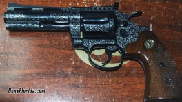Custom Engraved Colt Diamondback.2