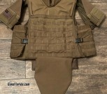 US Military First Choice Armor Level IIIA Ballistic Vest Complete Coyote