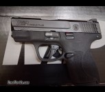 smith & wesson M&P shield plus 9mm 10rd 13rd 15rd mags holster box papers lock excellent gun excellent shape