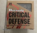 Box of 25 Hornady .357
