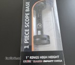 Thompson Center 1-Piece Scope Base – 1” High Rings – New