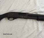     Remington Model 870, 20 gauge — pump-action shotgun